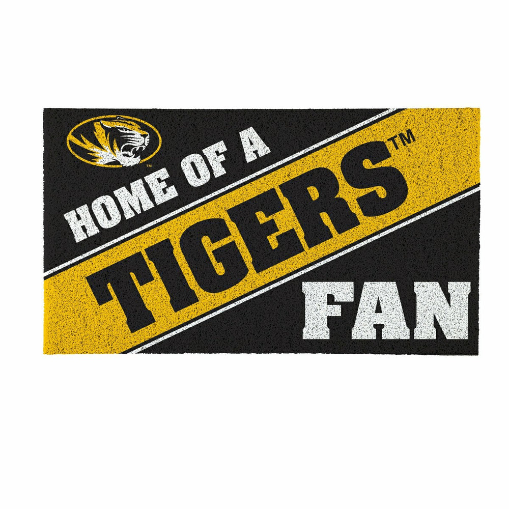 University of Missouri, PVC Mat COLOR, Home of a Fan, Collegiate