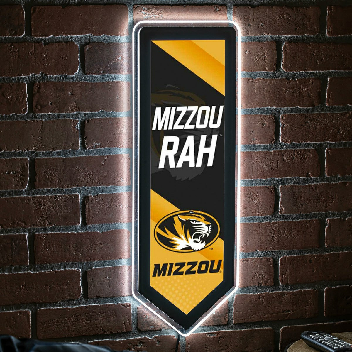 LED Wall Decor, Pennant, University of Missouri, Collegiate, Home