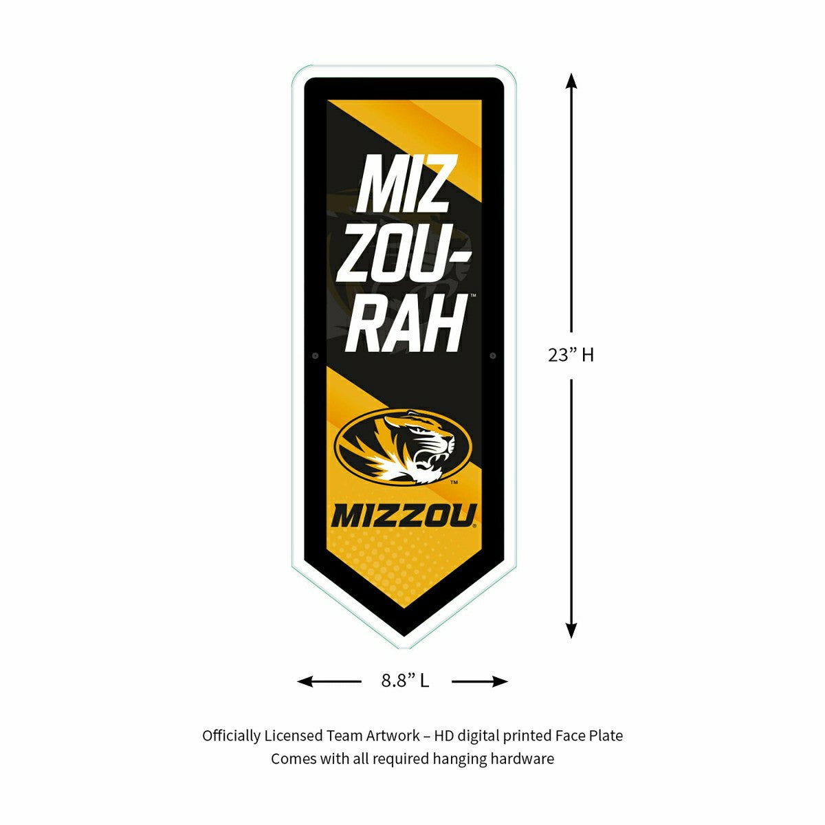 LED Wall Decor, Pennant, University of Missouri, Collegiate, Home