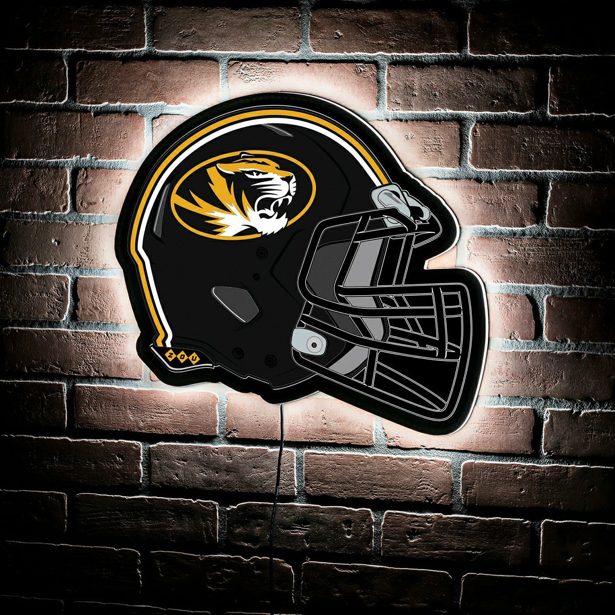 LED Wall Decor, Helmet, University of Missouri, Collegiate, Home