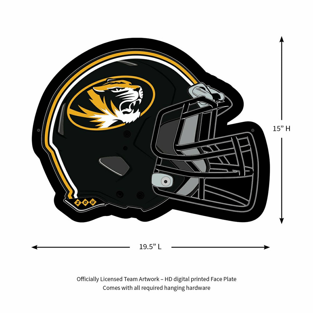 LED Wall Decor, Helmet, University of Missouri, Collegiate, Home