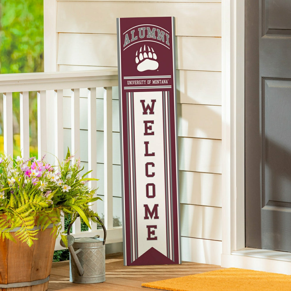 University of Montana Alumni Single Sided Large Leaner, 46", Collegiate, Home