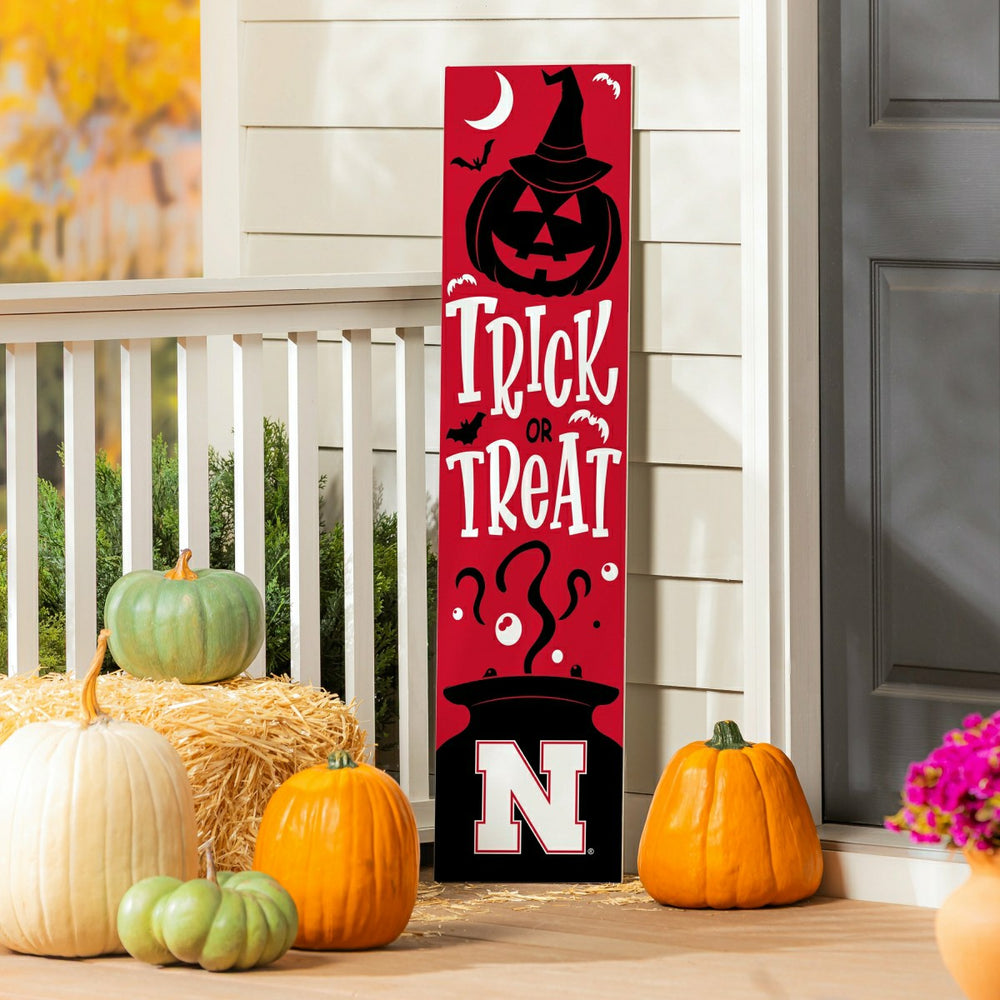 University of Nebraska 47" Double Sided Leaner, Halloween, Collegiate, Home