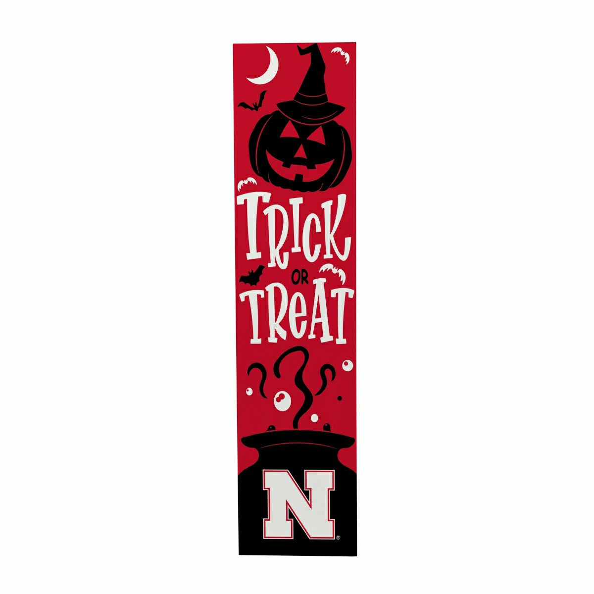 University of Nebraska 47" Double Sided Leaner, Halloween, Collegiate, Home