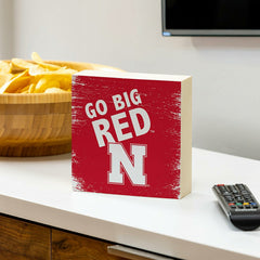 University of Nebraska Plock, Down Home Fans, 6x6, Collegiate, Home