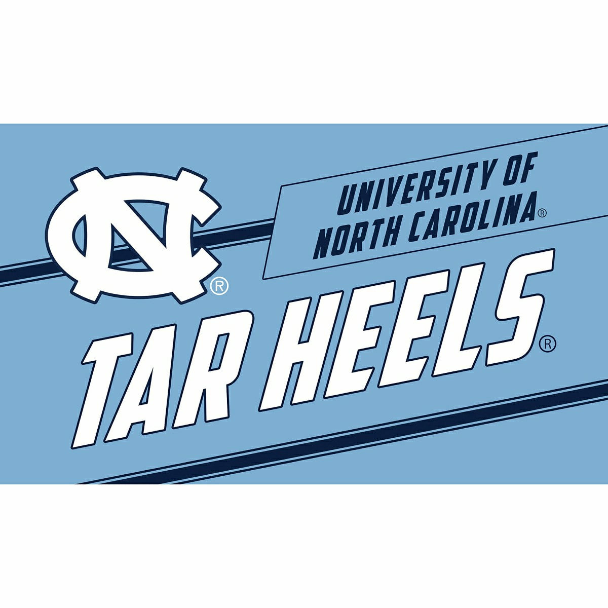 NCAA University Coir Punch Mat, North Carolina, Collegiate