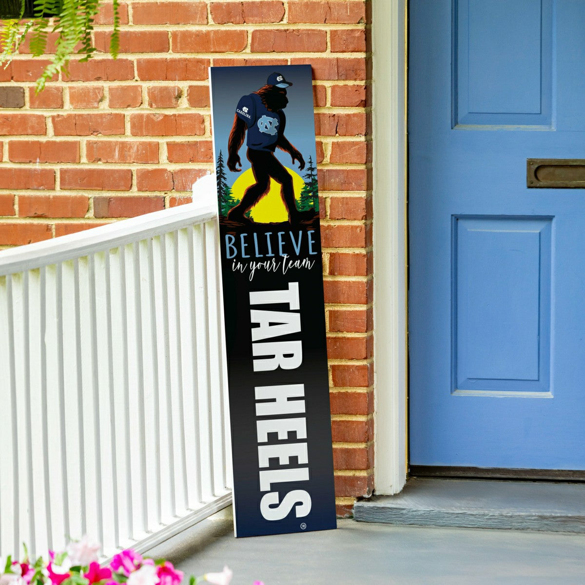 University of North Carolina 46" Double Sided Leaner, Bigfoot, Collegiate, Home
