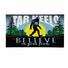University of North Carolina Bigfoot PVC Mat, 28"x16", Collegiate