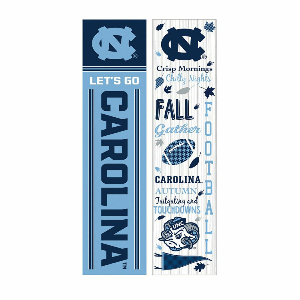 University of North Carolina 46" Double Sided Leaner, Fall Seasonal, Collegiate, Home