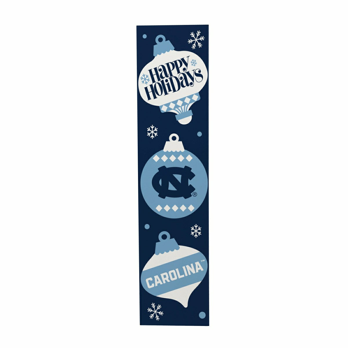 University of North Carolina 47" Double Sided Leaner, Christmas, Collegiate, Home