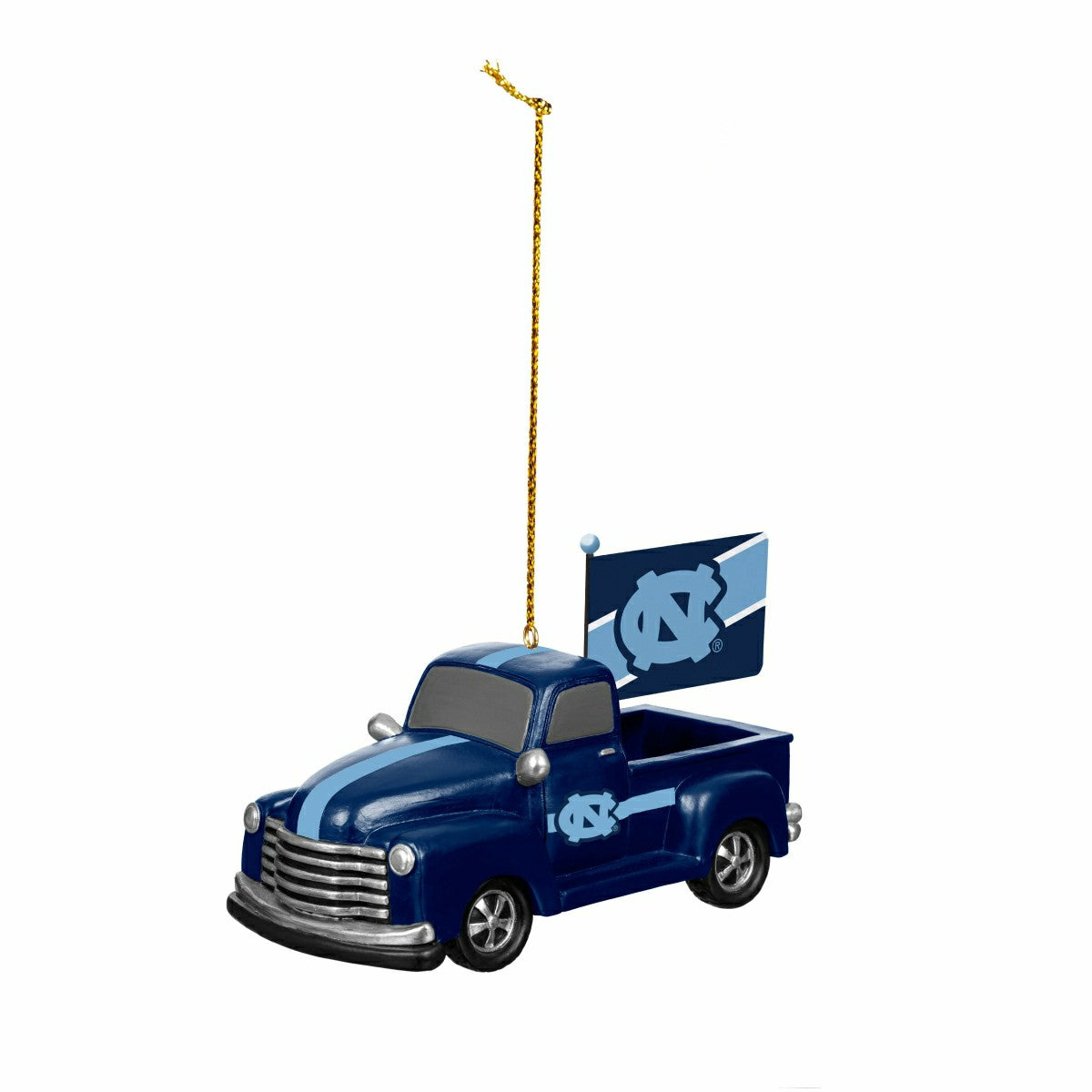 University of North Carolina Rally Truck Ornament, Set of 2, Collegiate, Home