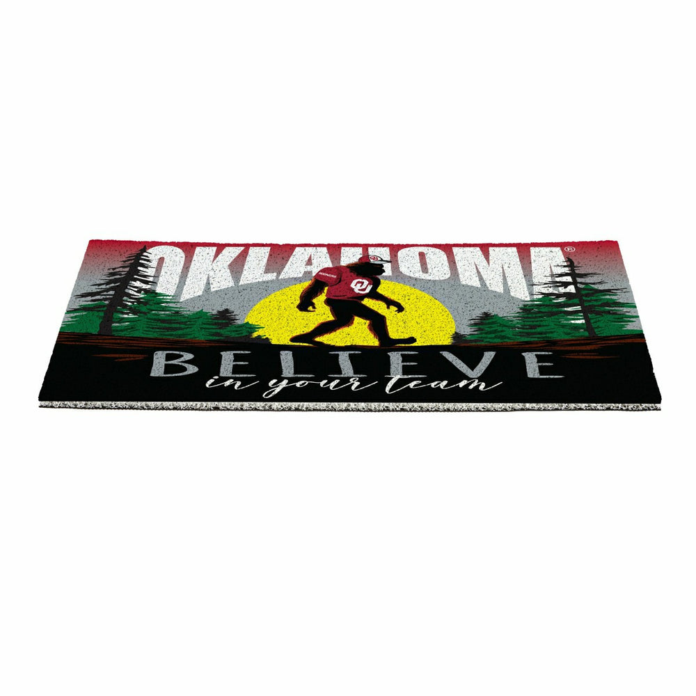 University of Oklahoma Bigfoot PVC Mat, 28"x16", Collegiate