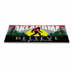 University of Oklahoma Bigfoot PVC Mat, 28"x16", Collegiate
