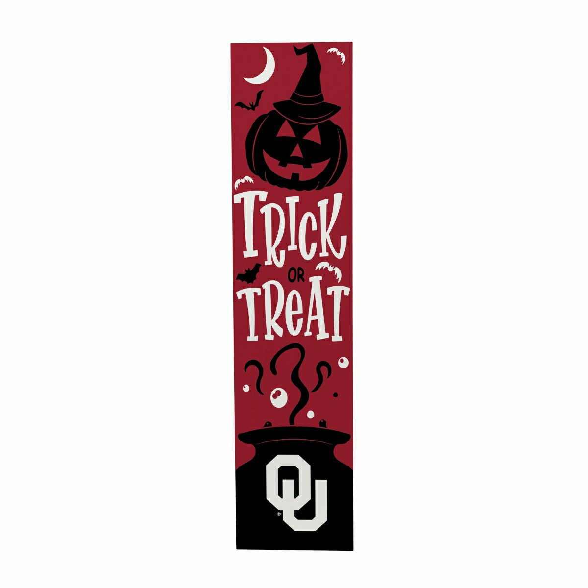 47" Double Sided Leaner, University of Oklahoma, Halloween, Collegiate, Home