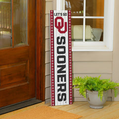 47" Double Sided Leaner, University of Oklahoma, Christmas, Collegiate, Home