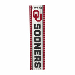 47" Double Sided Leaner, University of Oklahoma, Christmas, Collegiate, Home