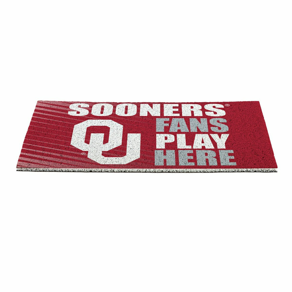 University of Oklahoma Fan Mat, 28"x16", Collegiate