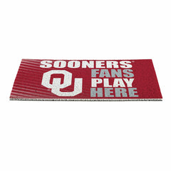 University of Oklahoma Fan Mat, 28"x16", Collegiate