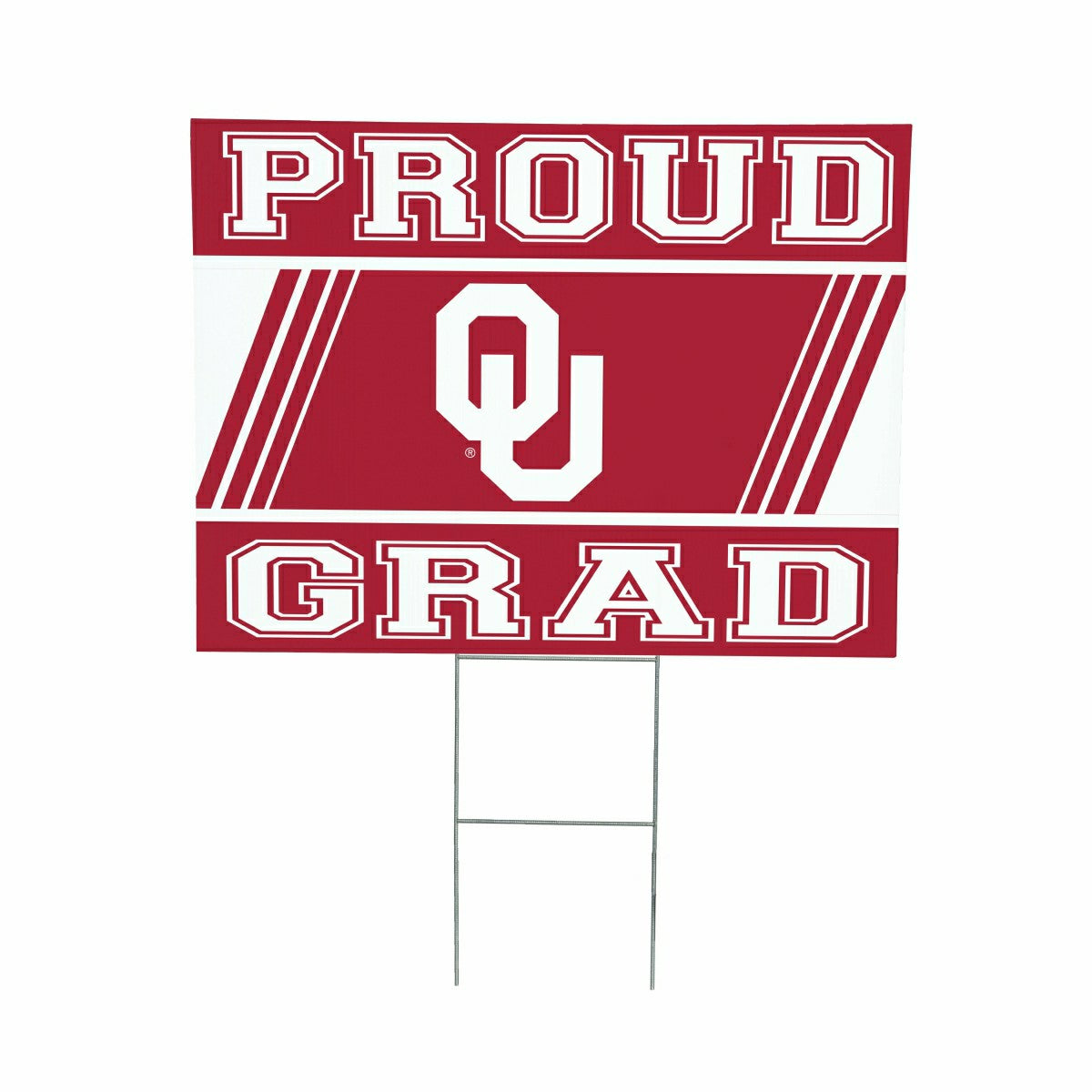 University of Oklahoma Coroplast Yard Sign Graduate, Collegiate, Home