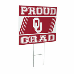 University of Oklahoma Coroplast Yard Sign Graduate, Collegiate, Home