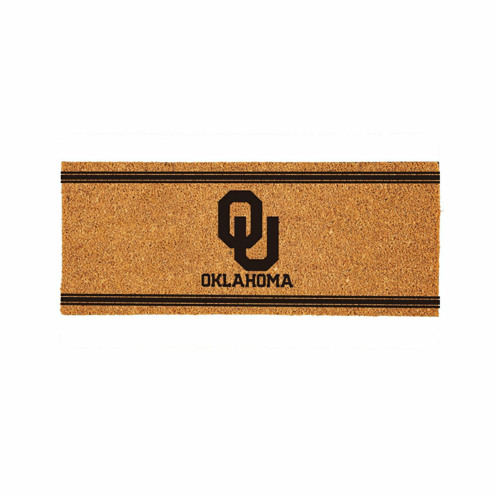 University of Oklahoma Extra Large One Color Coir Mat, 60"x24", Collegiate