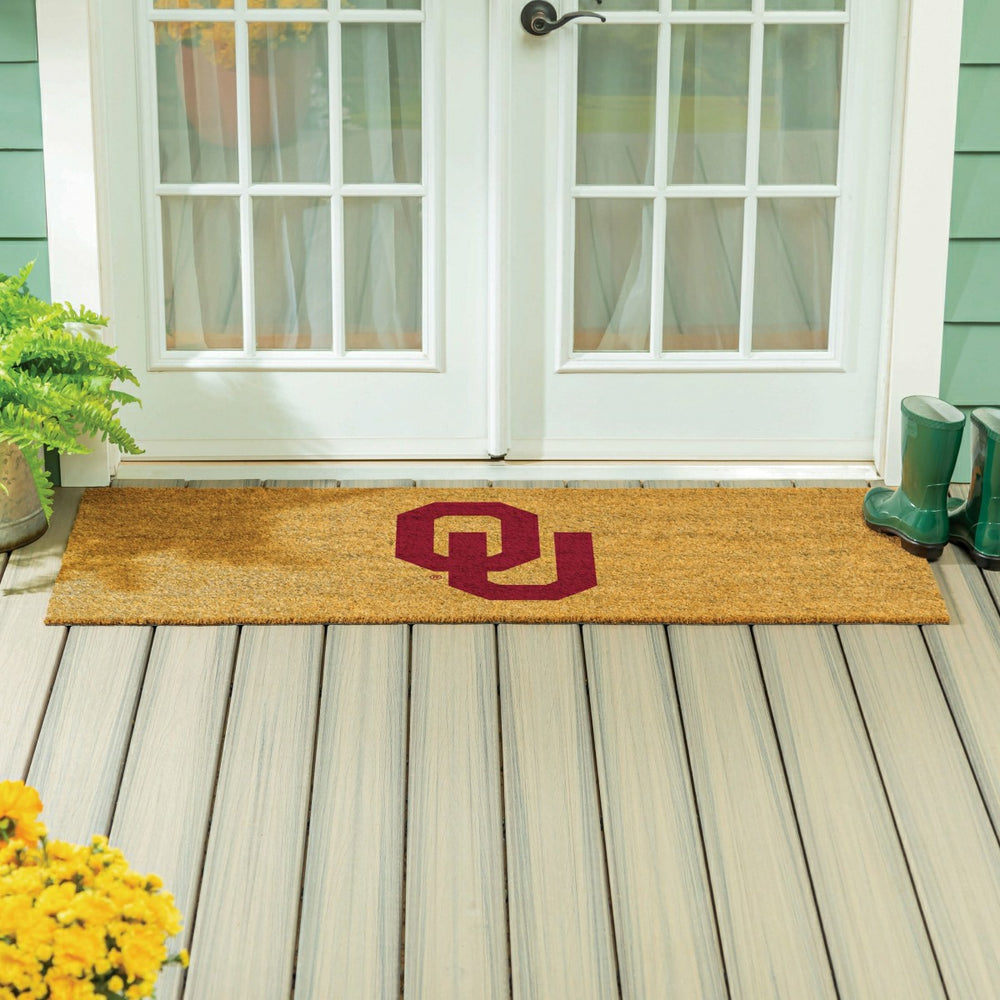 University of Oklahoma Extra Large Full Color Coir Mat, 60"x24", Collegiate