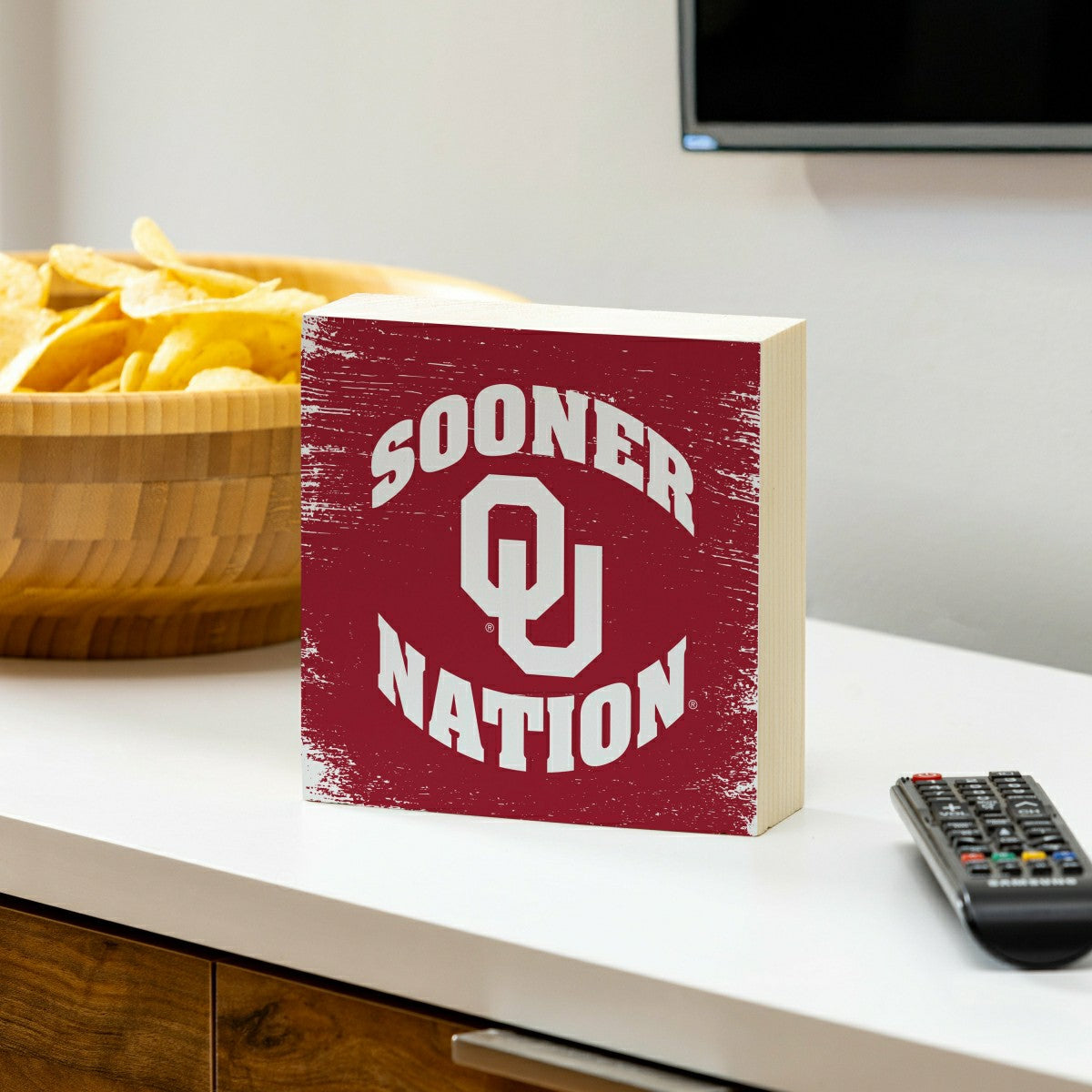 University of Oklahoma Plock, Down Home Fans, 6x6, Collegiate, Home