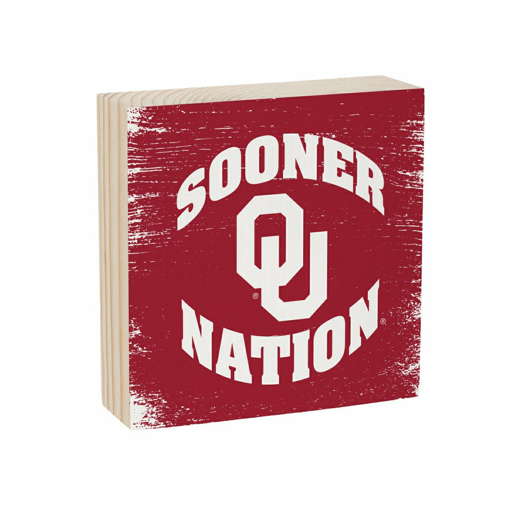 University of Oklahoma Plock, Down Home Fans, 6x6, Collegiate, Home