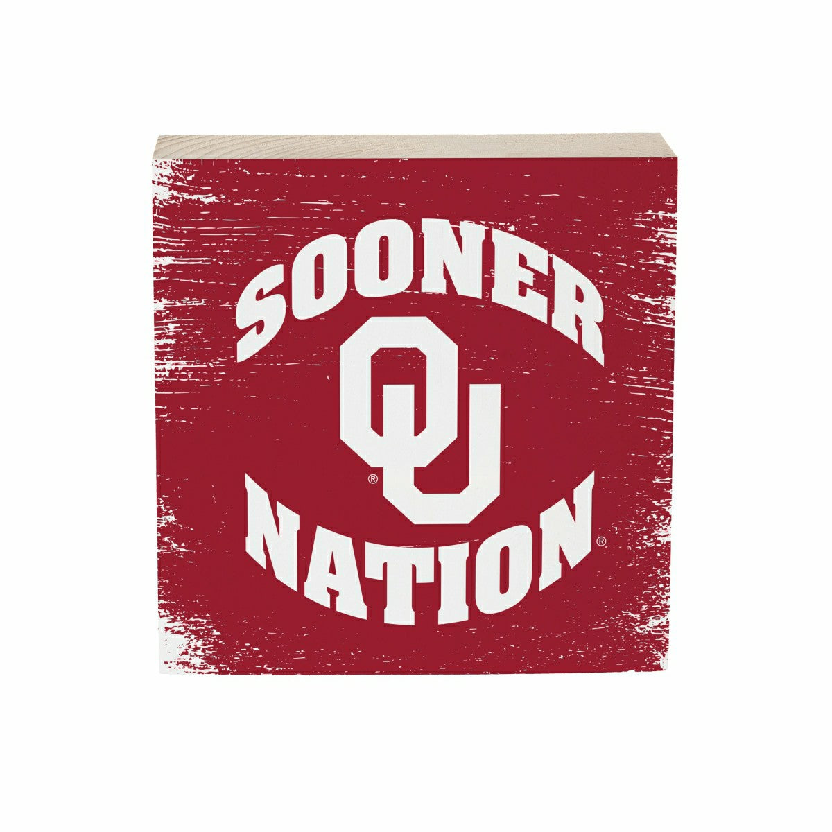 University of Oklahoma Plock, Down Home Fans, 6x6, Collegiate, Home