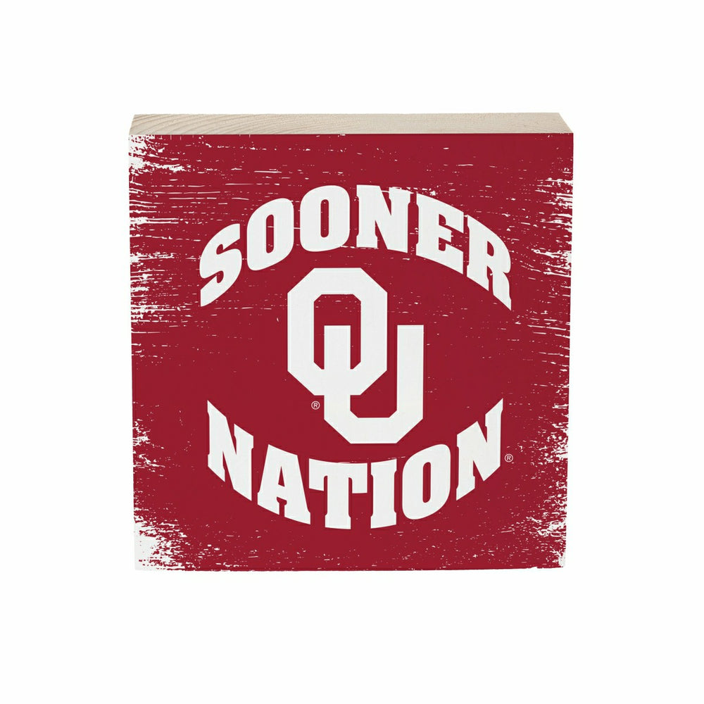 University of Oklahoma Plock, Down Home Fans, 6x6, Collegiate, Home