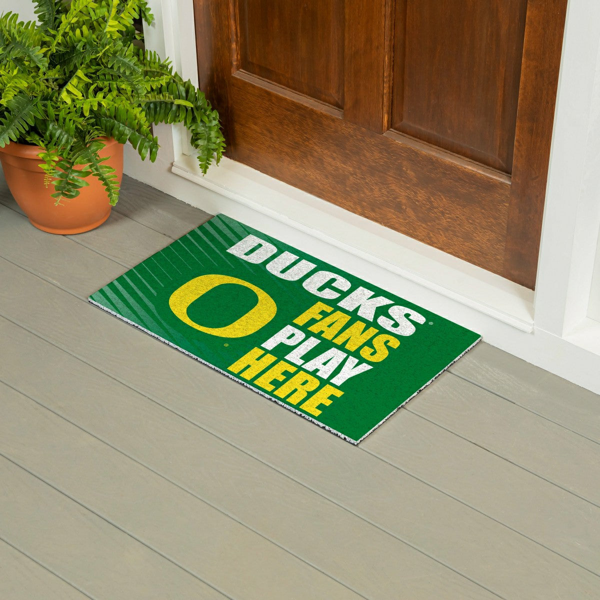 University of Oregon Fan Mat, 28"x16", Collegiate