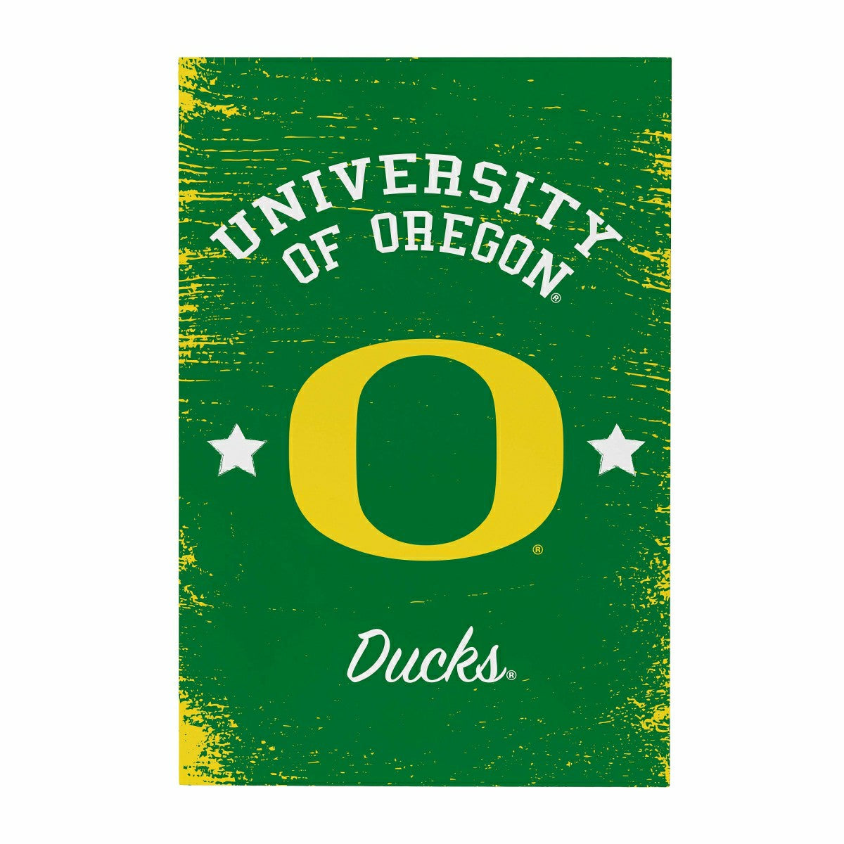 University of Oregon Wood Wall Sign, 16x24, Collegiate, Home