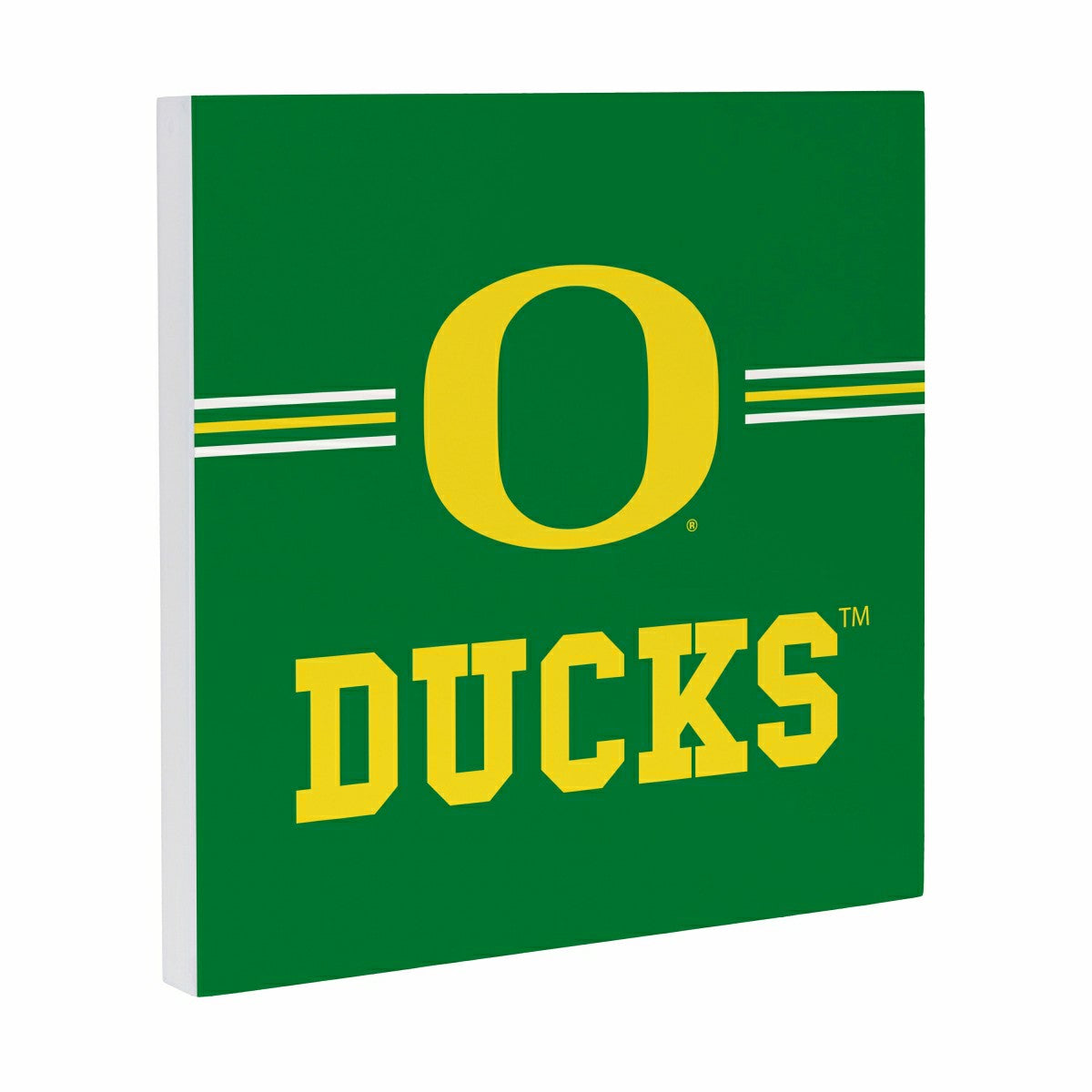 University of Oregon Wood Wall Sign, 12x12, Collegiate, Home