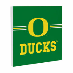 University of Oregon Wood Wall Sign, 12x12, Collegiate, Home