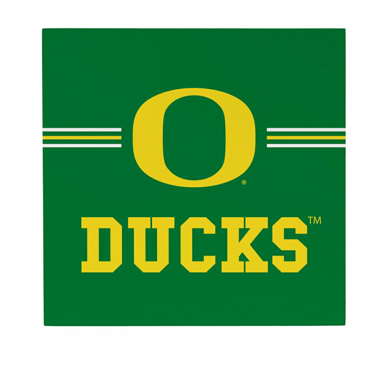 University of Oregon Wood Wall Sign, 12x12, Collegiate, Home