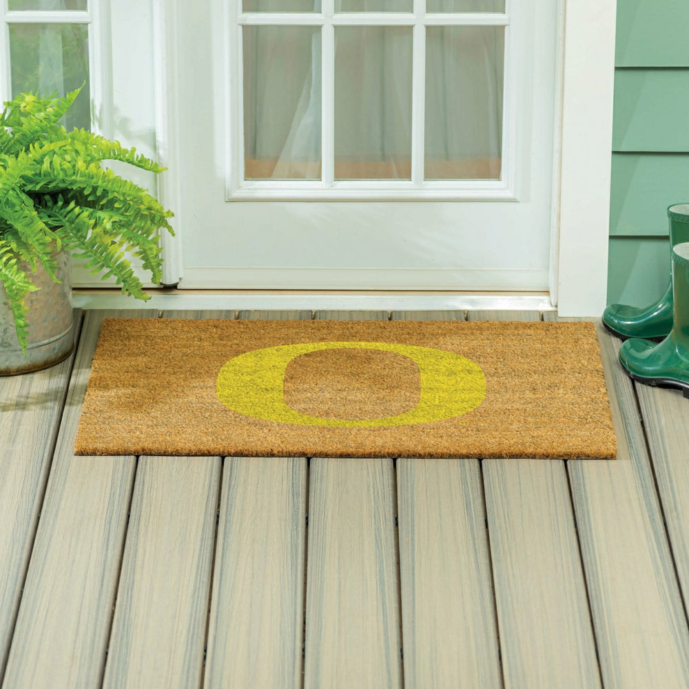 University of Oregon Large Full Color Coir Mat, 36"x24", Collegiate