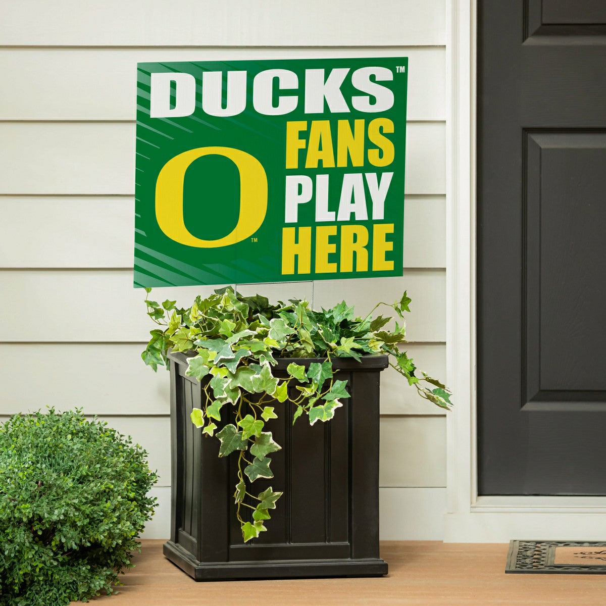 University of Oregon Coroplast Yard Sign "Fans Play Here", Collegiate, Home