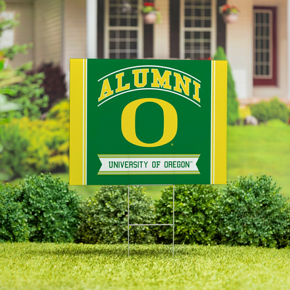 University of Oregon Coroplast Yard Sign Alumni, Collegiate, Home