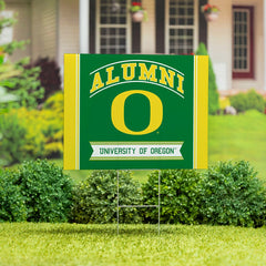 University of Oregon Coroplast Yard Sign Alumni, Collegiate, Home