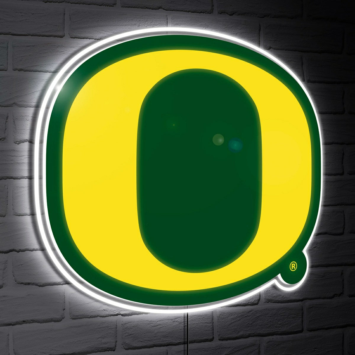 Oregon LED Wall Decor, Glazelite, Logo, Collegiate, Home