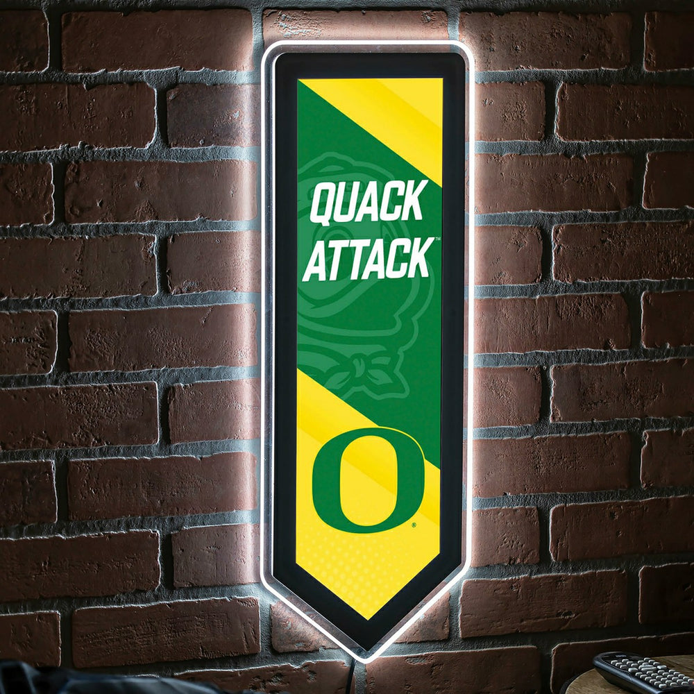 LED Wall Decor, Pennant, University of Oregon, Collegiate, Home