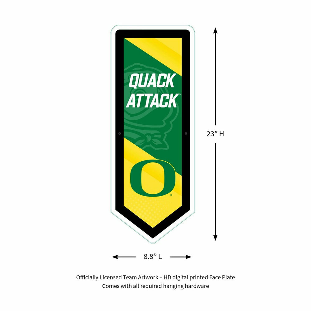 LED Wall Decor, Pennant, University of Oregon, Collegiate, Home