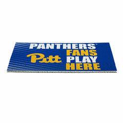 University of Pittsburgh Fan Mat, 28"x16", Collegiate