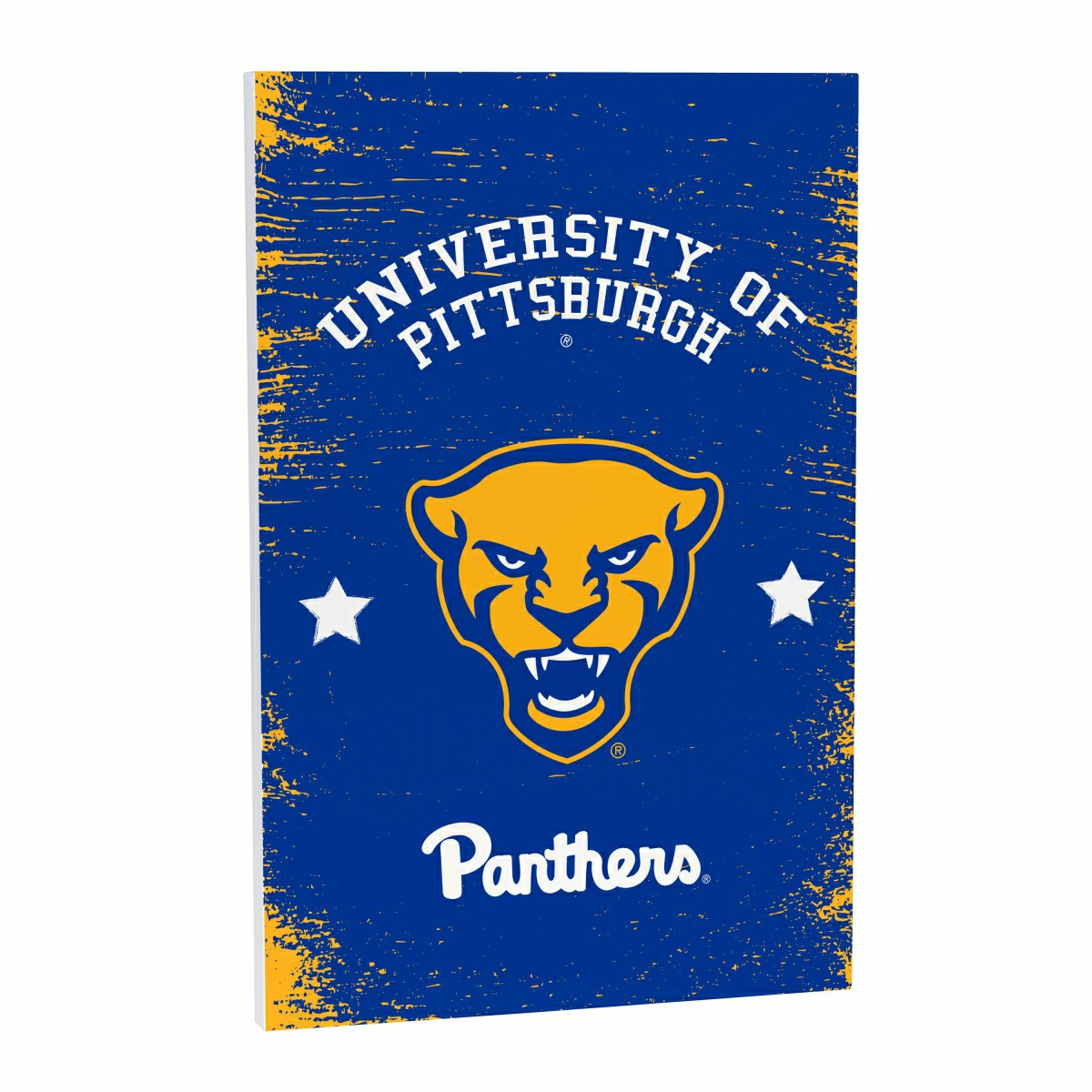 University of Pittsburgh Wood Wall Sign, 16x24, Collegiate, Home
