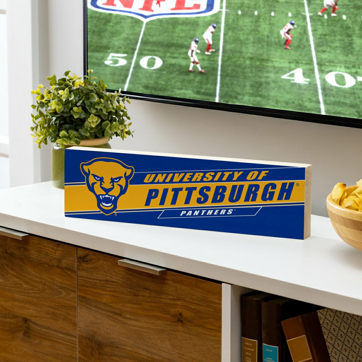University of Pittsburgh Mantle Sign, Down Home Fans, 5x18, Collegiate, Home