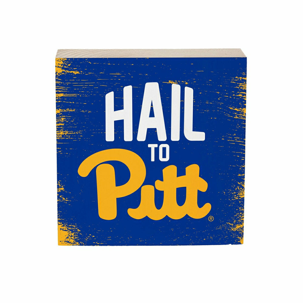 University of Pittsburgh Plock, Down Home Fans, 6x6, Collegiate, Home