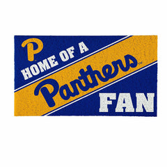 University of Pittsburgh, PVC Mat COLOR, Home of a Fan, Collegiate