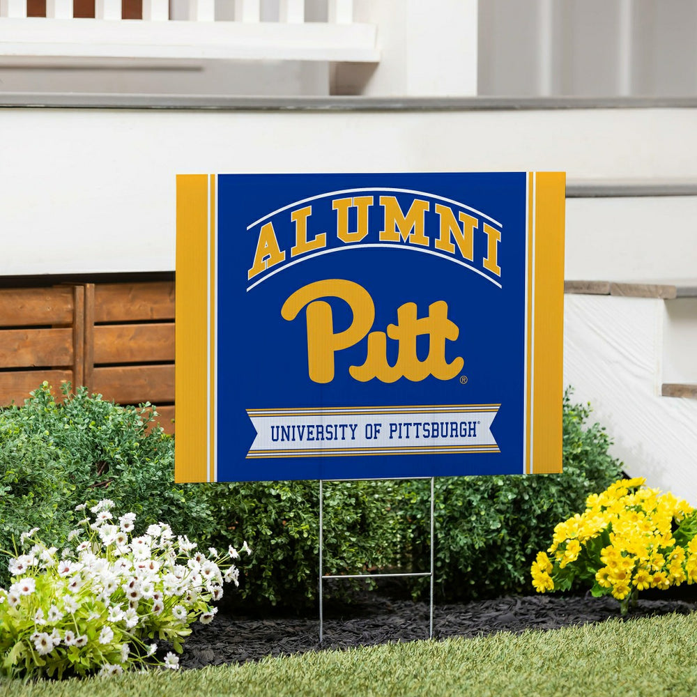 University of Pittsburgh Coroplast Yard Sign Alumni, Collegiate, Home