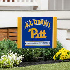 University of Pittsburgh Coroplast Yard Sign Alumni, Collegiate, Home