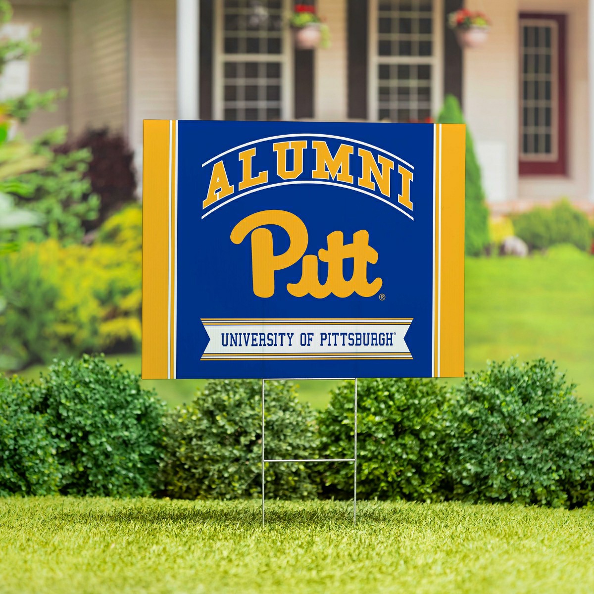 University of Pittsburgh Coroplast Yard Sign Alumni, Collegiate, Home